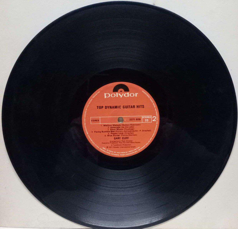Top Dynamic Guitar Hits — LP vinyl record cover