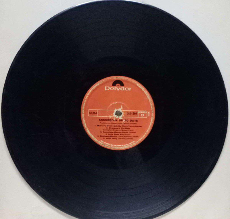 Accordeon Up To Date — LP vinyl record cover
