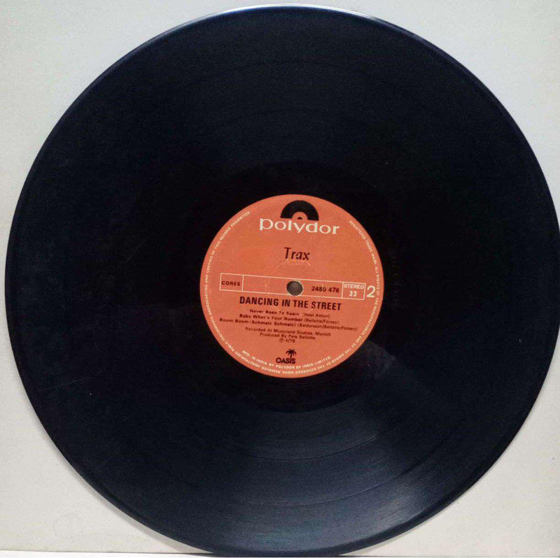 Trax — LP vinyl record cover