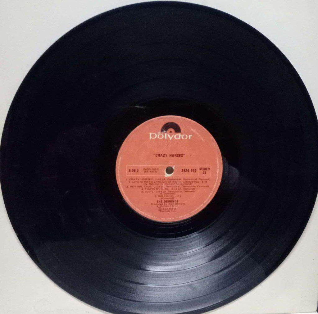 CRAZY HORSES - ENGLISH VINYL LP