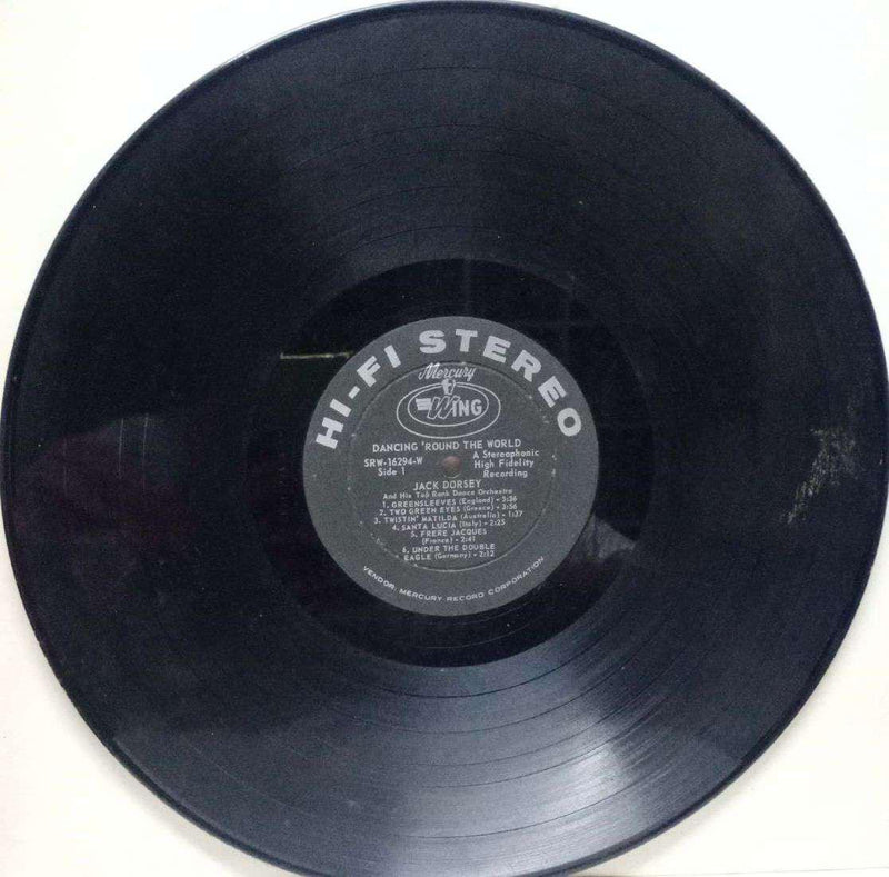 Dancing Round The World — LP vinyl record cover