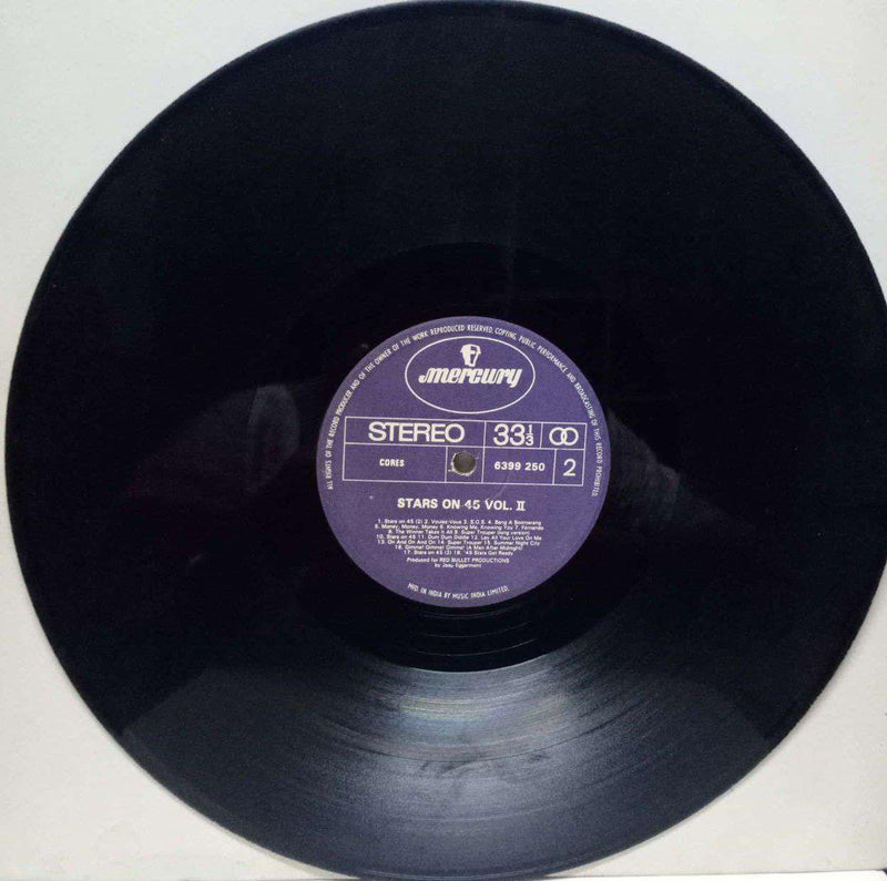 Stars On 45 Vol 2 — LP vinyl record cover