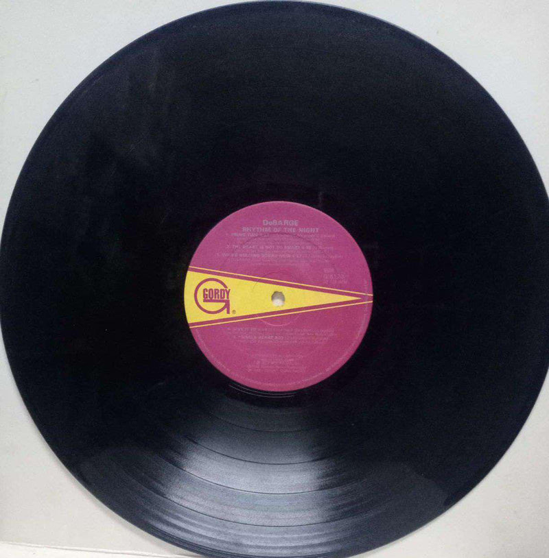 Debarge Rhythm Of The Night — LP vinyl record cover