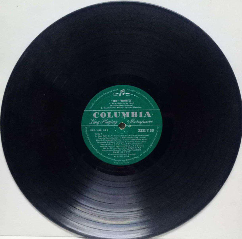 Family Favorites — LP vinyl record cover