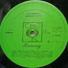 SCHUMANNS GREATEST HITS - ENGLISH VINYL LP