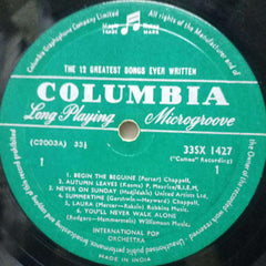 THE 12 GREATEST SONGS EVER WRITTEN - ENGLISH VINYL LP