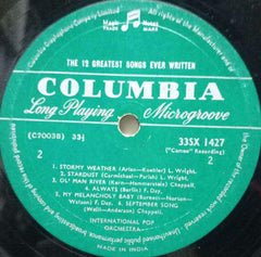 THE 12 GREATEST SONGS EVER WRITTEN - ENGLISH VINYL LP