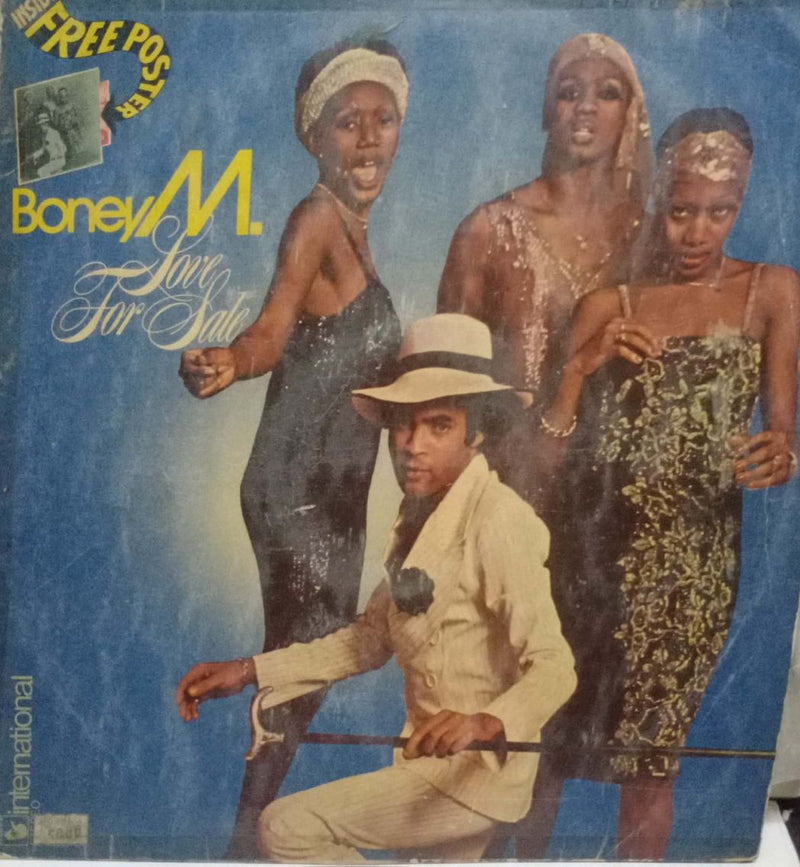 Boney M Love For Sale — LP vinyl record cover