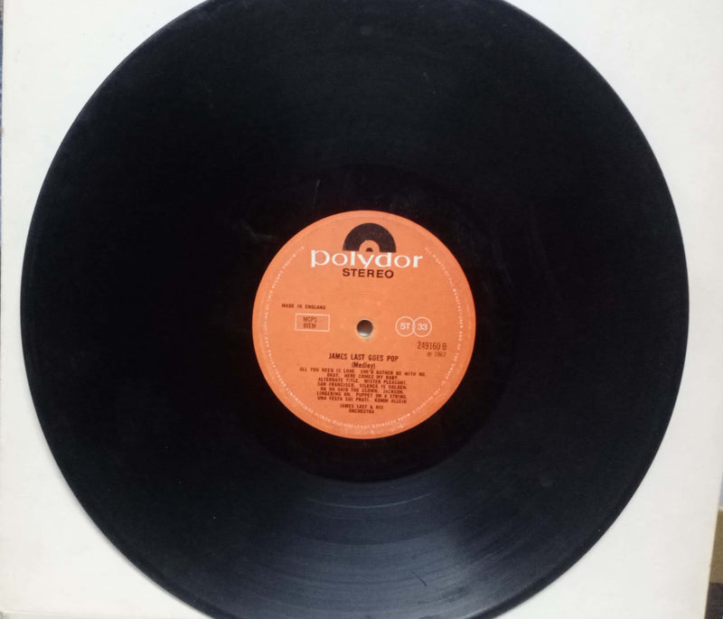 James Lasat Goes — pop LP vinyl record cover