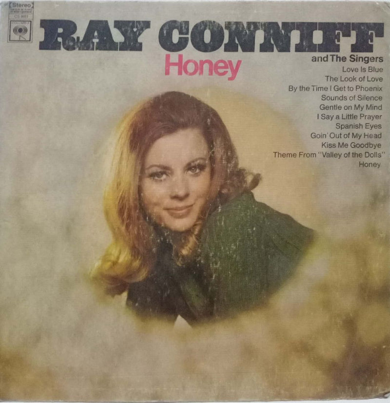 Ray Conniff And The Singers Honey — LP vinyl record cover