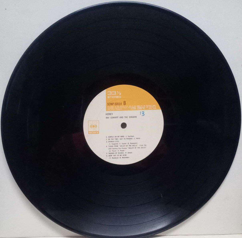 Honry Ray Conniff And The Singers — LP vinyl record cover