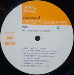 HONRY RAY CONNIFF AND THE SINGERS - ENGLISH VINYL LP