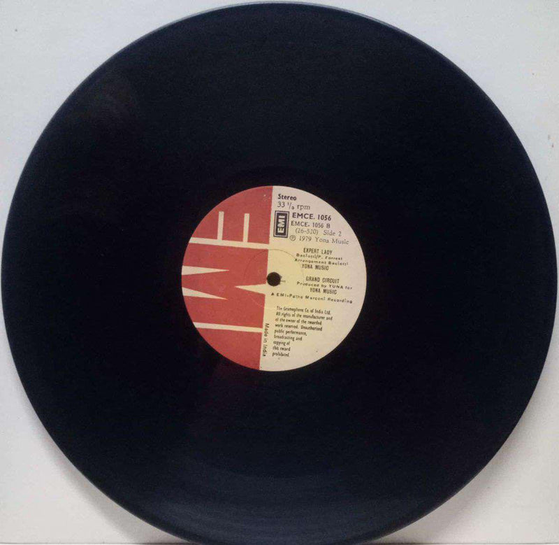 Expert Lady And Grand Circuit — LP vinyl record cover