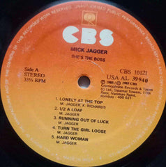 MICK JAGGER  - ENGLISH VINYL LP