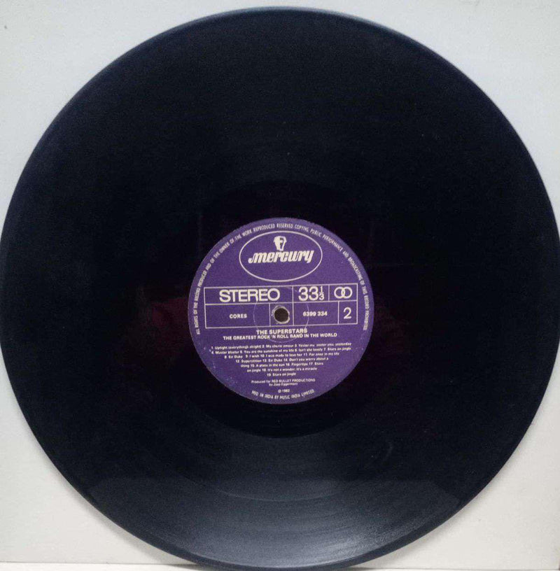 The Superstars — LP vinyl record cover