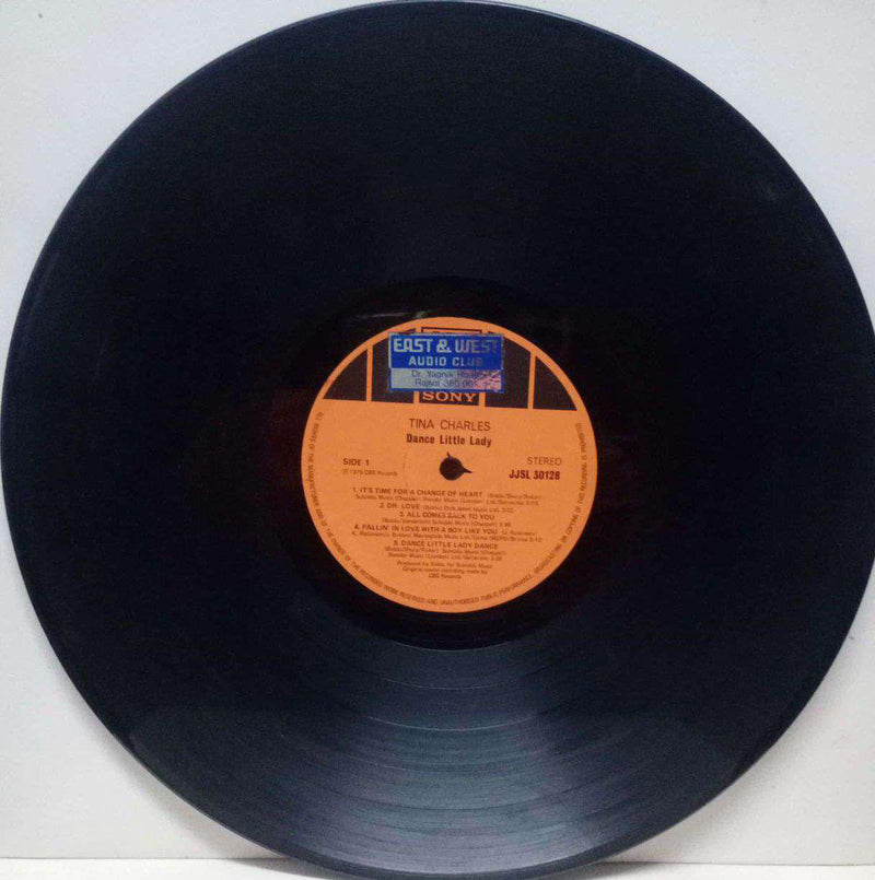 Tina Charles Dance Little Lady — LP vinyl record cover