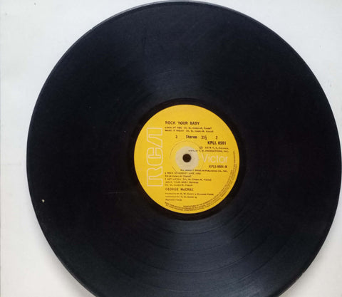 ROCK YOUR BABY - EMGLISH VINYL LP