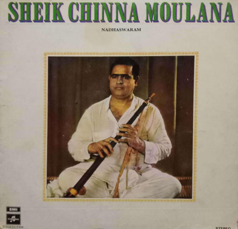 Sheik Chinna Moulana Nadhaswaram — LP vinyl record cover