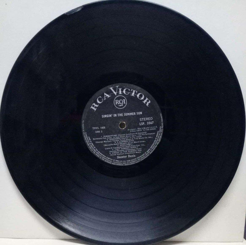 Singin In The Summer Sun — LP vinyl record cover