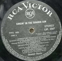 SINGIN IN THE SUMMER SUN - ENGLISH VINYL LP