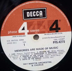 MEMORIES ARE MADE OF MUSIC - VINYL LP