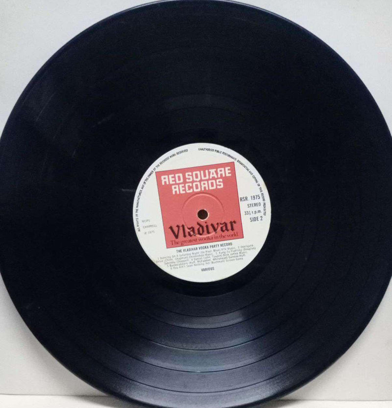 Vladivar The Greatest Wodka In The Vorld — LP vinyl record cover