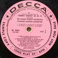 TOMMY DRSEY IN HI FI - ENGLISH VINYL LP