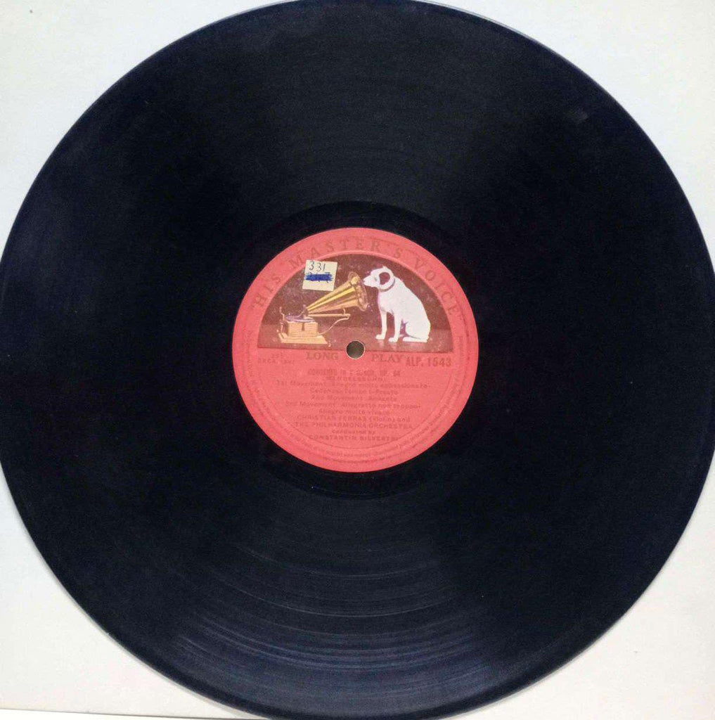 CONCERTO IN E MAJOR OP 35 TCHAIKOVSKY  AND MENDELSSOHN CONCERTO IN E MINOR OP 64 - VINYL LP