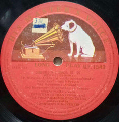 CONCERTO IN E MAJOR OP 35 TCHAIKOVSKY  AND MENDELSSOHN CONCERTO IN E MINOR OP 64 - VINYL LP