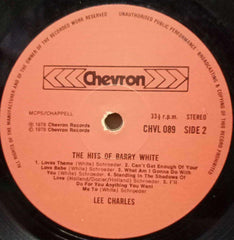 THE HITS OF BARRY WHITE - ENGLISH VINYL LP
