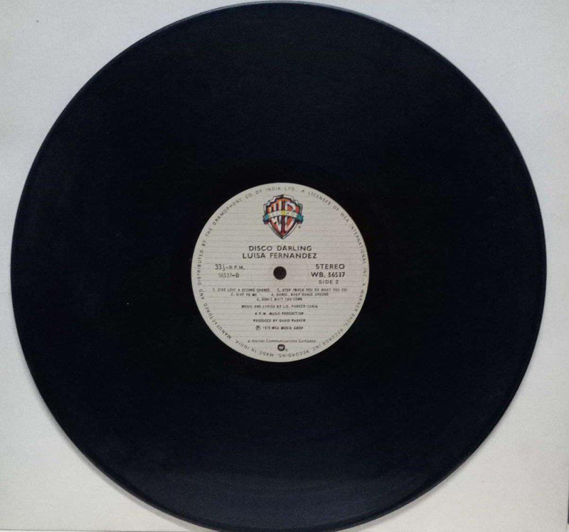 Disco Darling Luisa Fernandez — disco LP vinyl record cover