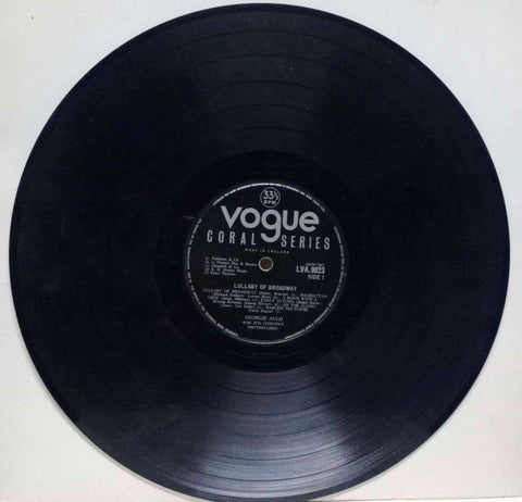 LULLABY OF BROADWAY - ENGLISH VITYL LP