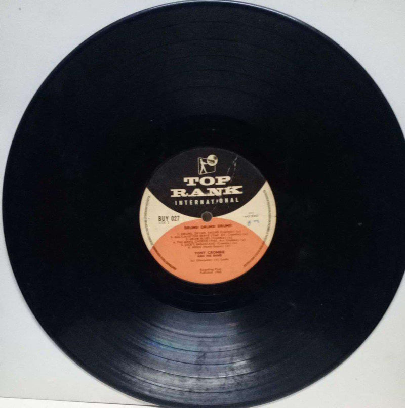 Drums Drums Drums — LP vinyl record cover