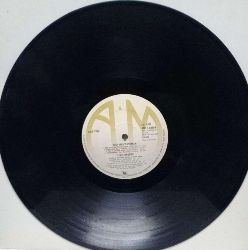 Rich Man'S Woman — LP vinyl record cover