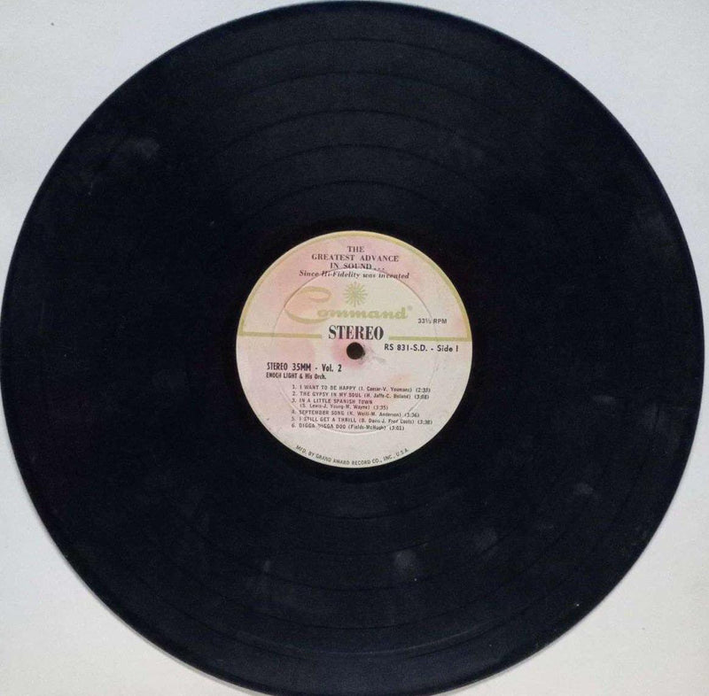 The Greatest Advance In Sound Vol 2 — LP vinyl record cover