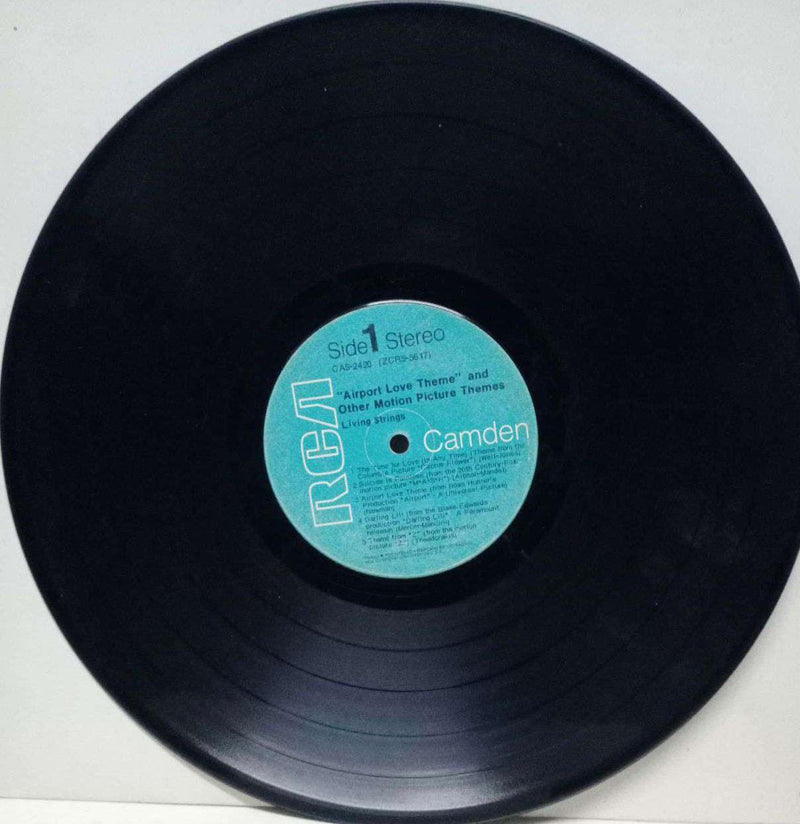 Airport Love Theme And Other Motion Picture Themes Living String — LP vinyl record cover