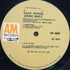 GULF WINDS JOAN BAEZ - ENGLISH VINYL LP