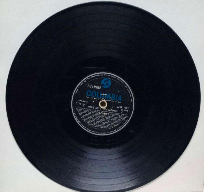 More Hits The Shadows — LP vinyl record cover