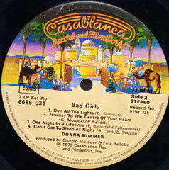 BAD GIRLS - ENGLISH VINYL LP