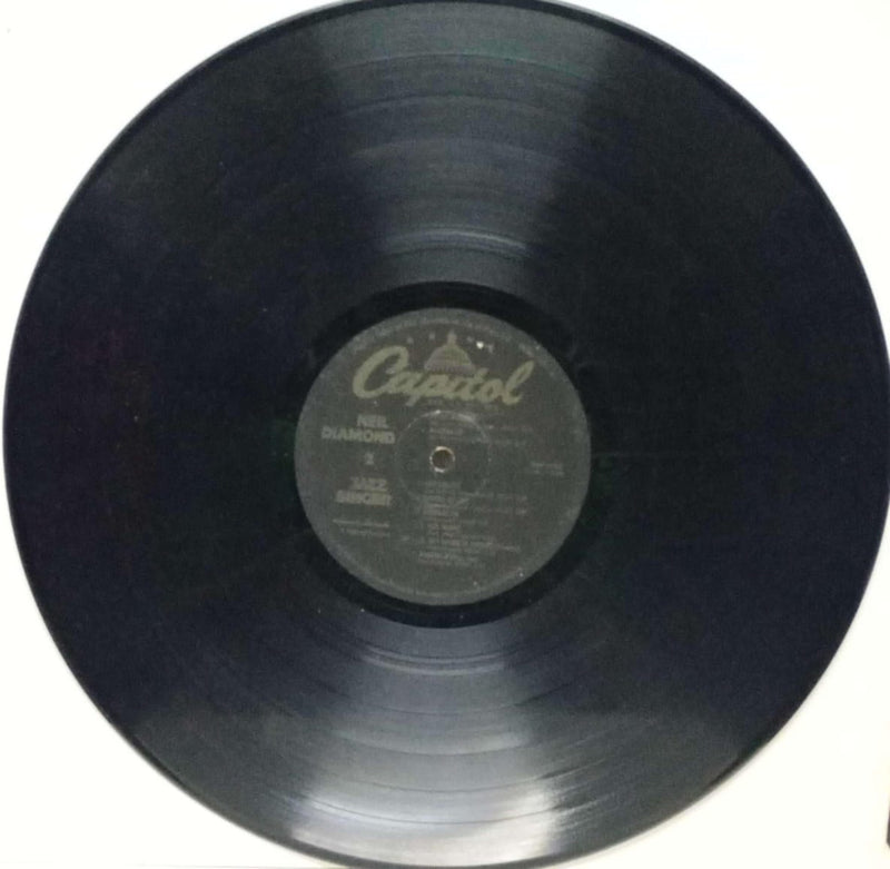 Neil Diamond Jazz Singer — jazz LP vinyl record cover