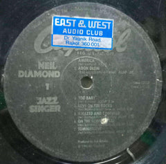 NEIL DIAMOND JAZZ SINGER - ENGLISH VINYL LP