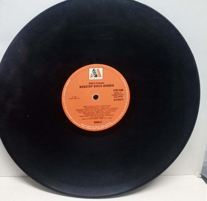 Nonstop Disco Dandia — disco LP vinyl record cover