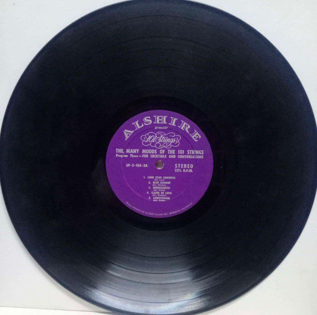 THE MANY MOODS OF THE 101 STRINGS - ENGLISH VINYL LP