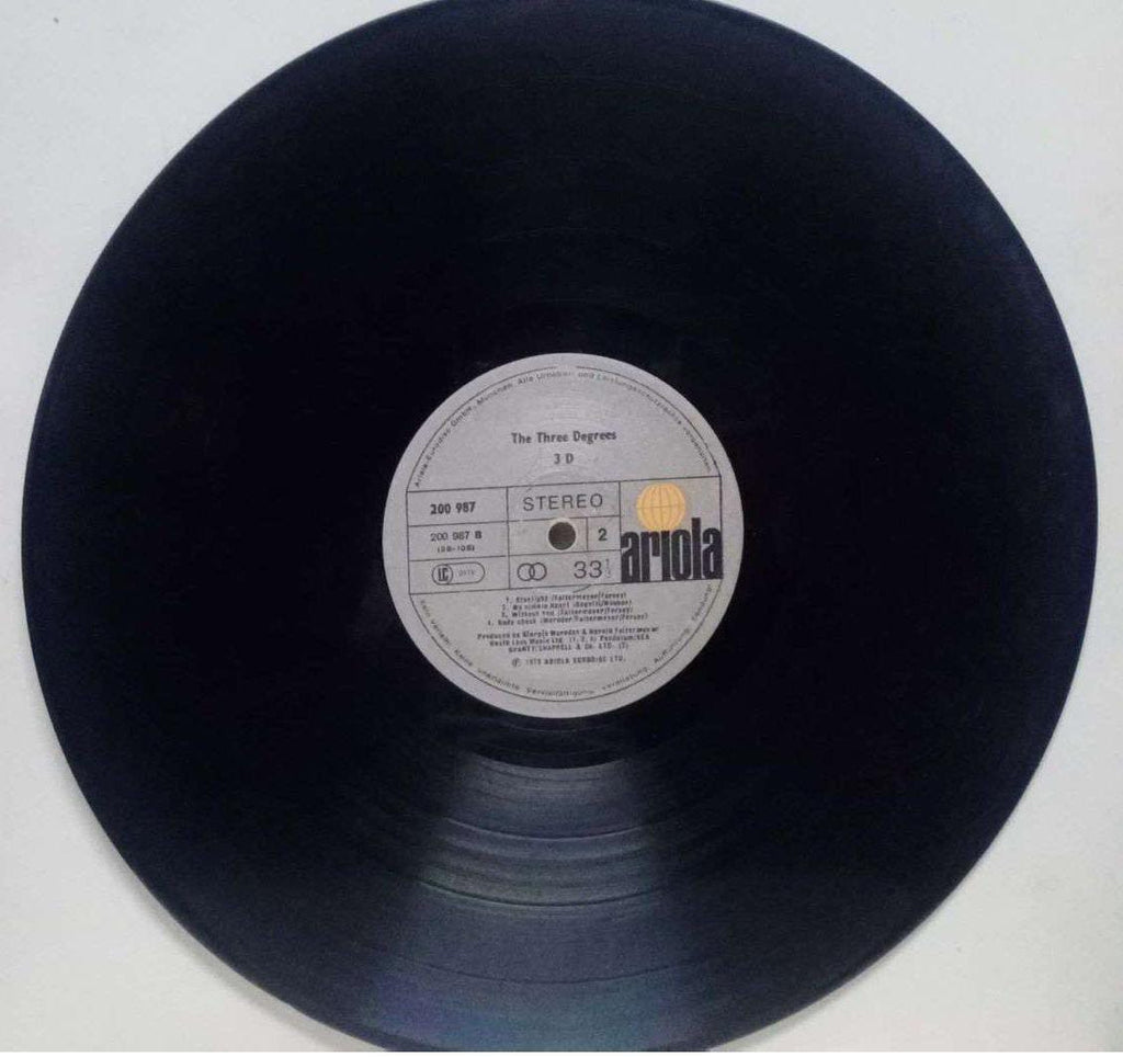 THE THREE DEGREES - ENGLISH VINYL LP
