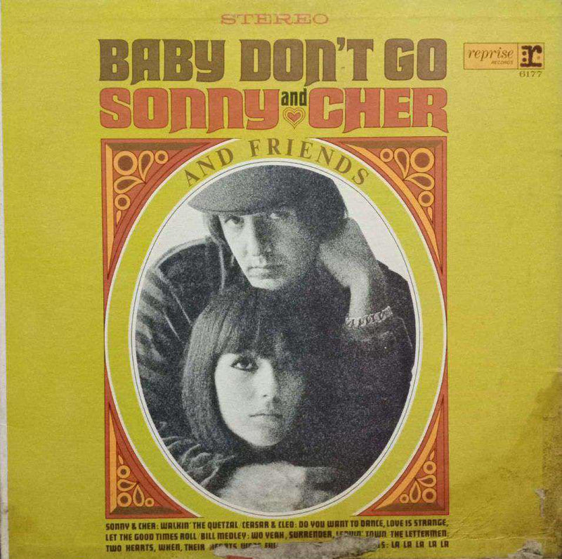 Baby Don'T Go Sonny And Cher — LP vinyl record cover