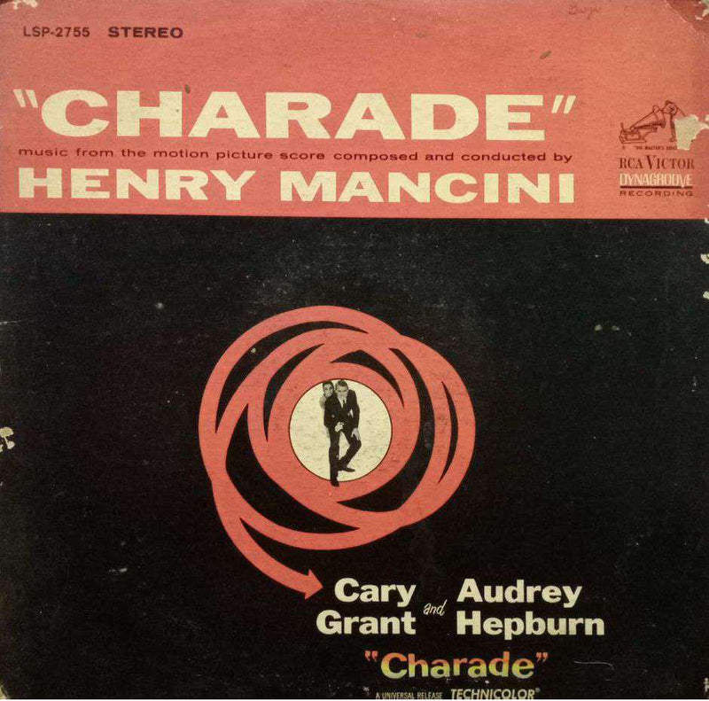 Charade Henry Mancini — LP vinyl record cover