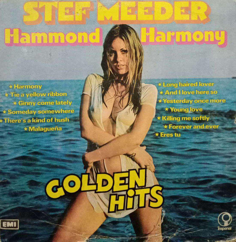 Stef Meeder Hammond Harmony — LP vinyl record cover