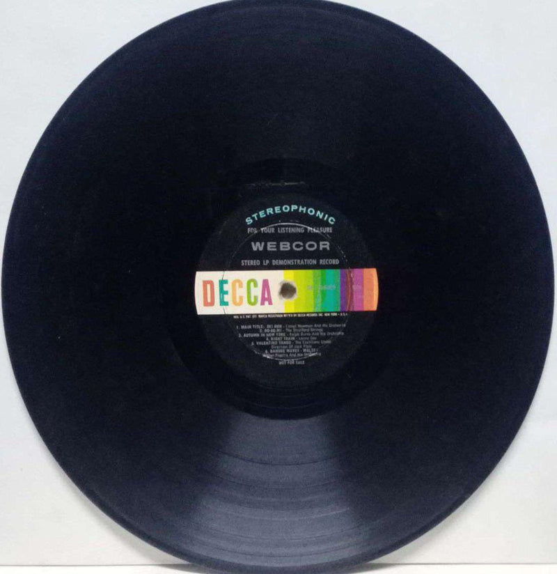 Webcor — LP vinyl record cover