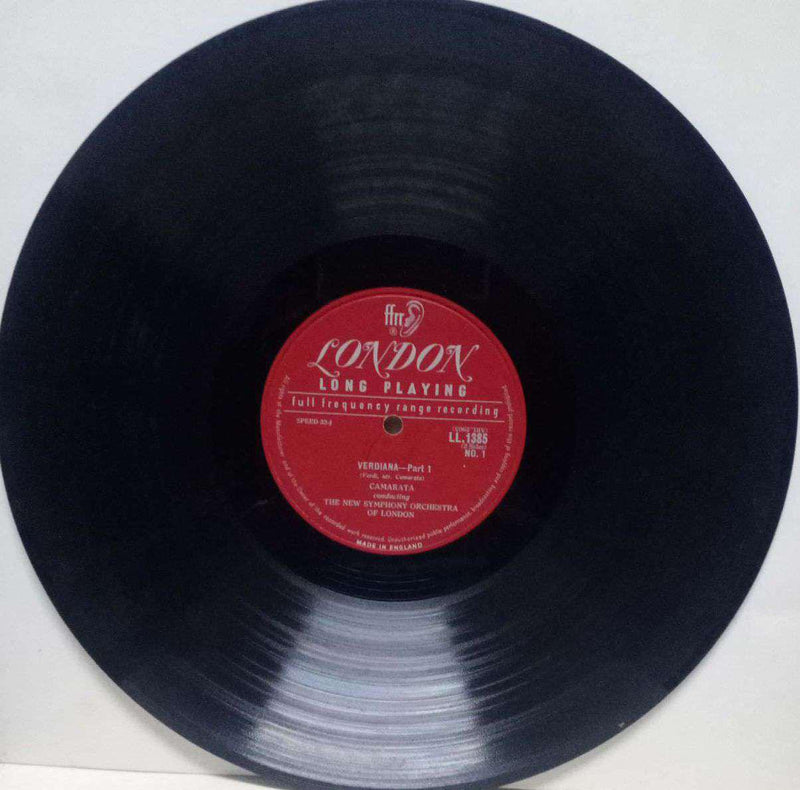 Verdiana Part 1 — LP vinyl record cover