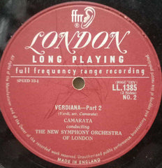 VERDIANA PART 1 - ENGLISH VINYL LP